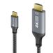 sonero SPC-V100-020 video kabel adapter 2 m USB Type-C HDMI Zwart, Grijs