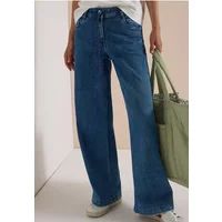 cecil Jeans High Waist Flared Loose Fit