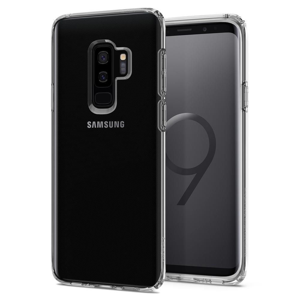 Spigen 593CS22913 - Mobiele telefoon behuizing - Transparant - Samsung Galaxy S9 Plus
