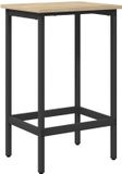 vidaXL Barkruk Sonoma Eiken 40 x 32 x 64 cm Bewerkt hout