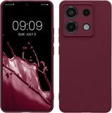 kwmobile telefoonhoesje geschikt voor Xiaomi Redmi Note 13 Pro 5G / Poco X6 5G - Hoesje voor smartphone - Precisie camera uitsnede - In magenta-lila