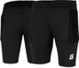 Reusch Contest II advance padded keepersshort - Zwart - Maat XXL