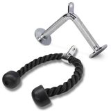 Yes4All tricep duwstang-set voor kabelmachines, LAT pulldown-accessoire, kabelmachine-accessoires voor thuis-gyms
