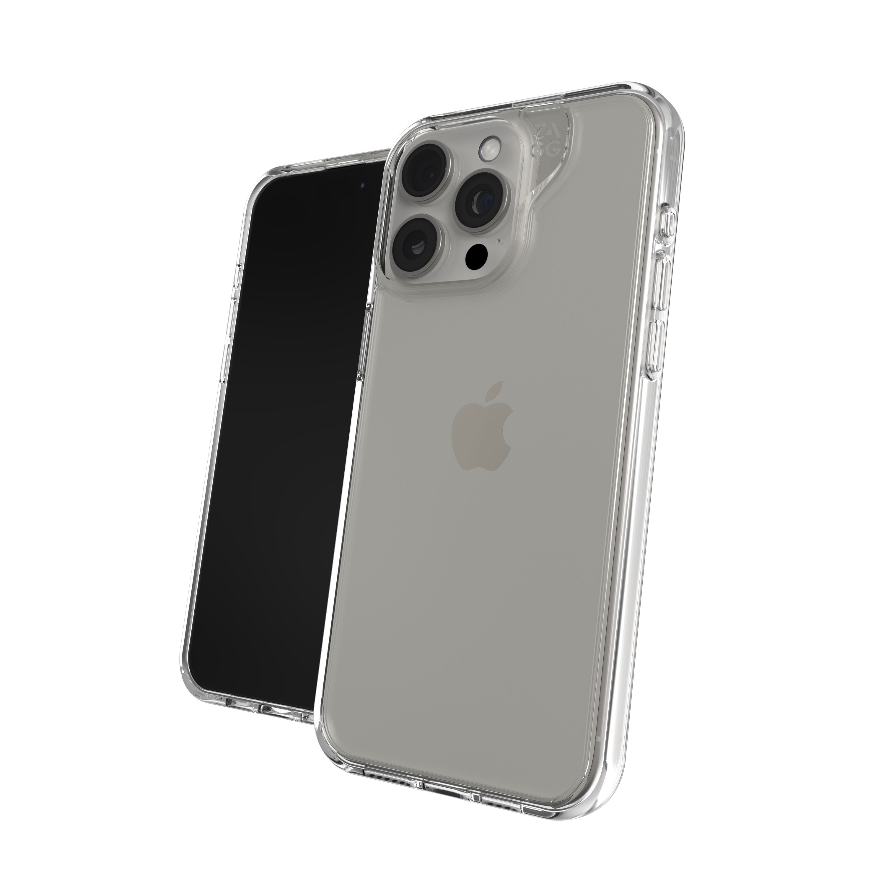 ZAGG Crystal Palace iPhone 15 Pro Max Case - Transparent - MagSafe Compatible