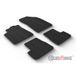 Gledring Rubbermatten passend voor Citroen C3 IV 2024- excl. e-C3 (T profiel 4-delig + montageclips)