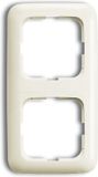 Busch-Jaeger 1725-0-0555 - Crème - Mat - 2-voudig frame - Inbouw