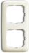 Busch-Jaeger 1725-0-0555 - Crème - Mat - 2-voudig frame - Inbouw