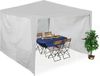 Merkloos Relaxdays zijwanden partytent