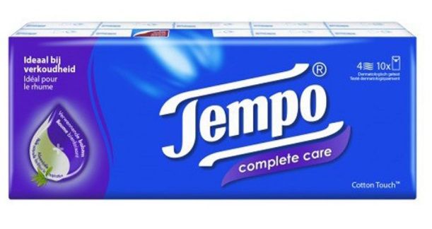 Tempo Zakdoekjes Complete Care 10st