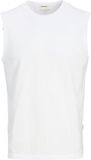 JACK & JONES JORHYDRA SLEEVELESS TEXTURE TEE Herren Unterhemd Weiß M