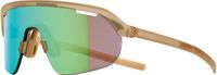 BBB Cycling Arc Flux Lunettes de vélo professionnelles Hommes et Femmes - Lunettes de sport à contraste élevé - Lunettes de cyclisme avec lentille Flux - Anti-buée - Transparent mat Marron - BSG-82