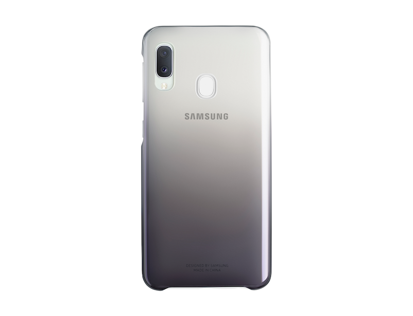 Samsung EF-AA202 zwart, transparant / Galaxy A20