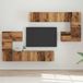 Maison Exclusive - Meuble TV, 4 pièces, 80 x 30 x 30 cm, bois recyclé