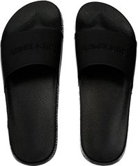 Superdry Premium Graphic Badslippers Heren Zwart