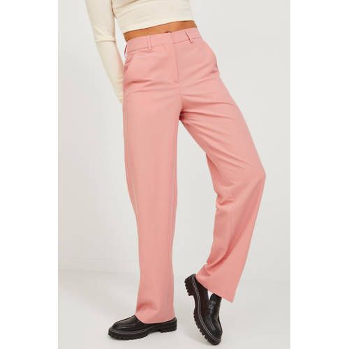 JJXX JXMARY High Waist Regular Fit Pants - Light Pink