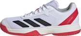 adidas Performance Courtflash Tennis Schoenen Kids - Wit - Maat 31.5