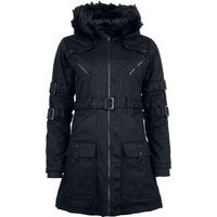 Vixxsin Gothic Tussenseizoensjas Amboree Jacket voor Vrouwen - Zwart