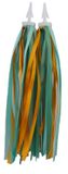 Cordo Streamer 3 - Handvatversiering - Fietslint - Groen-Oranje
