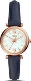 Fossil Carlie ES4502 Dameshorloge 28 mm - Rosékleurig