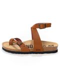 Bayton Sandaal 'Swan' bruin