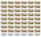 Set de 48 pots de conservation 230ml avec couvercle à vis