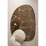 Studio LIVIT vloerkleed organisch bruin (290x200 cm)