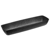 APS 30509 schaal GN 2/4 FROSTFIRE, aluminium, anti-aanbaklaag, 53 x 16,2 cm, hoogte 7,5 cm, 4,25 liter, zwart-zilver