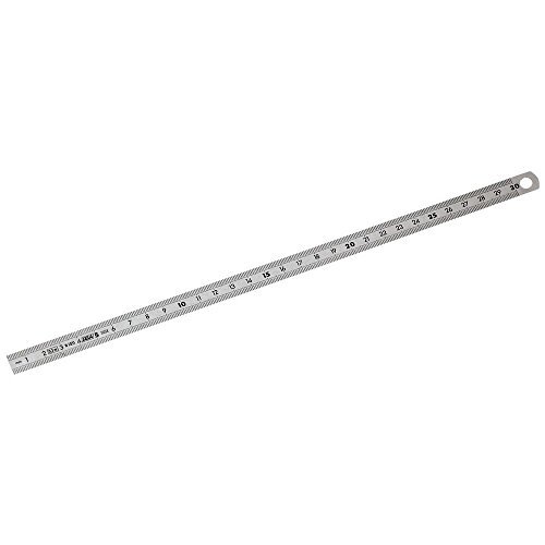 FACOM Dela.1051.300 Series Dela.1051 RVS Ruler, 2 zijden, 300 mm lengte
