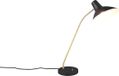 TRIO TRAVELLER Tafellamp Bureaulamp Zwart-goud