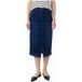 Comma Skirt Denim Bleu Taille : 36
