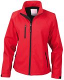 Result Women's Base Layer Soft Shell Jacket RT128F - Red - S