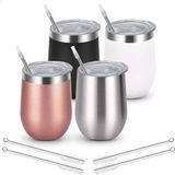 Inox-verres à vin, de haute qualité, adaptés à la maison et aux fêtes