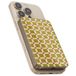 Selencia Vivid Powerbank 5.000 mAh - Draadloze Powerbank - Geschikt voor MagSafe en Qi - Desert Gold / Check This Olive