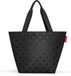 Reisenthel Shopper M - Shopper 51 cm (Glossy Dots Black)