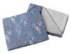 Medi Partners Babydeken kruipdeken met kussen 100% Katoen Minky kinderdeken 55 x 75 cm + 35 x 30 cm multifunctioneel voor kinderwagen babyzitje wieg