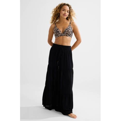 BEACHWAVE crinkle strandrok zwart