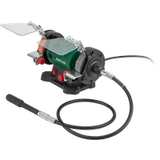 PARKSIDE Dubbele slijpmachine met flexibele as PDFW 120 B3, met 103-delige accessoireset.