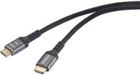 SpeaKa Professional SP-13125616 HDMI-kabel HDMI Aansluitkabel HDMI-A-stekker 5.00 m Zwart 4K UHD