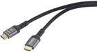 SpeaKa Professional SP-13125616 HDMI-kabel HDMI Aansluitkabel HDMI-A-stekker 5.00 m Zwart 4K UHD