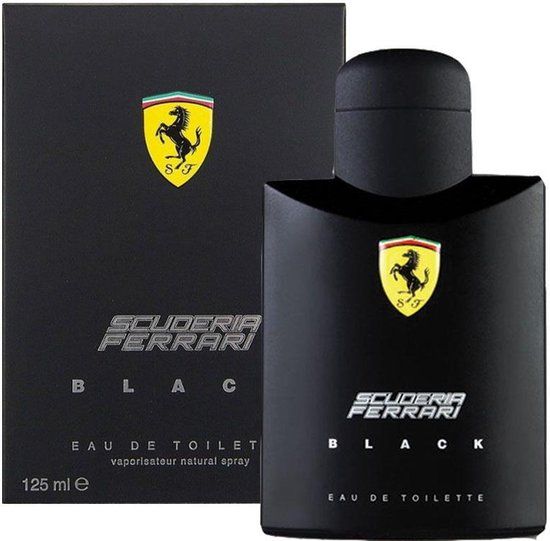 Ferrari Black Eau de Toilette Spray 125ml - Men's Fragrance