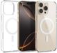 Spigen Caseology Capella MagSafe Transparant Wit iPhone 16 Pro Max Hoesje