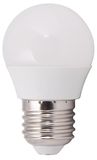 XQ-lite 10.018.57 LED miniglobe 4W warm wit 320lm XQ1424 (verpakking van 5), glas, E27, 4 W, wit, 8,8 x 24,3 x 5,7 cm, 5 stuks