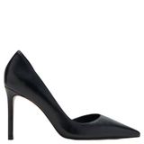 Mango Imitatieleren Pumps met Naaldhak - Zwart