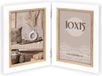 Zep Duo Houten fotolijst wit/bruin Ayas 2Q voor 2 foto's 13x18