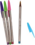 BIC balpennen Cristal Fun 15 cm 1,6 mm 4 stuks