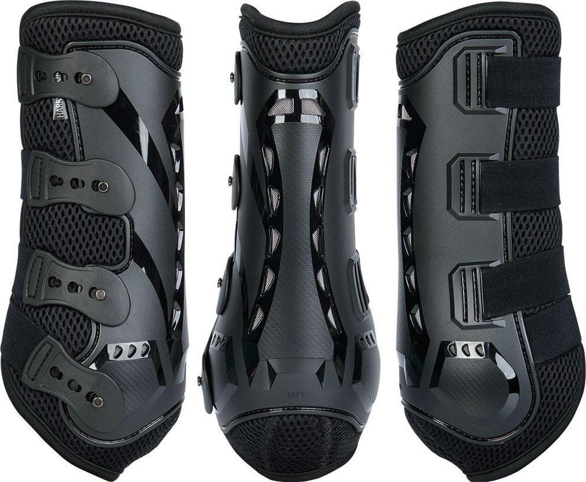 Harry's Horse HH Peesbeschermers air mesh pro - voorbenen - Maat L - Zwart
