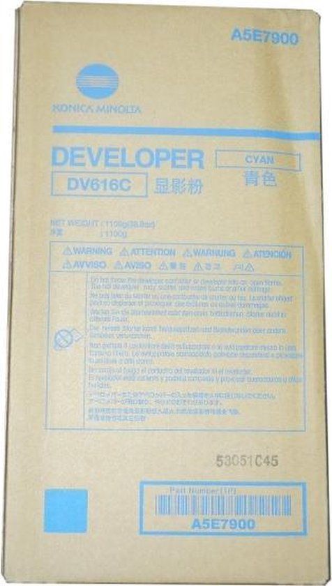 Konica Minolta BIZHUB PRESS C1100 DEVELOPER cyan