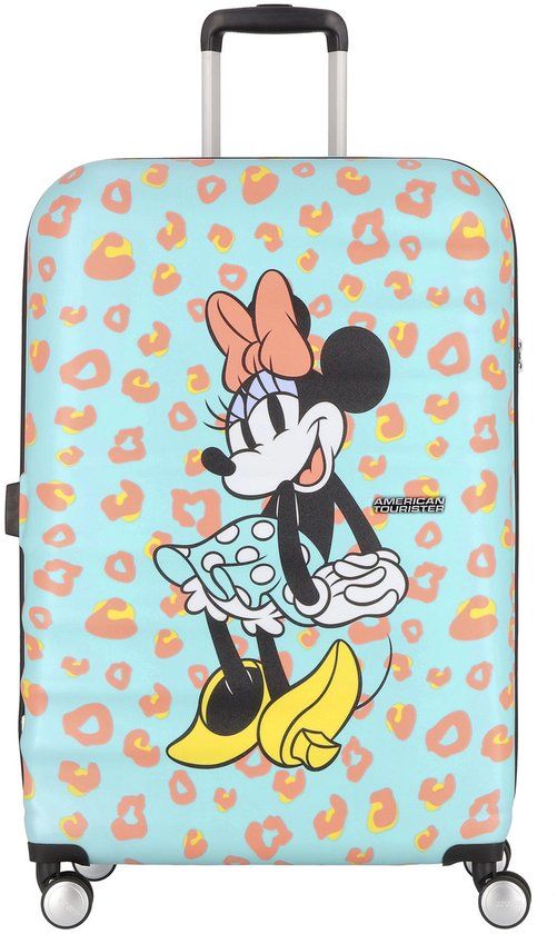 American Tourister Koffer - Wavebreaker Disney Spinner (4 wielen) 77/28 Minnie Pastel Dots - 96 l - 4.2 kg