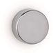 MAUL Magneet Neodymium - rond - zilver - metaal - 4 stuks - Ø 2 x 1 cm