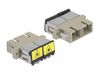 Delock Glasvezeladapter SC/SC Multimode Beige